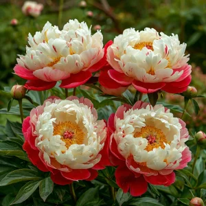 Пион Коралловый Каскад купить по цене от 490р. в интернет-магазине «Посадика» с доставкой почтой в в Котовое и по всей России – [изображение №1].