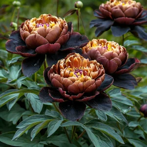 Пион Императорский Бал купить по цене от 419р. в интернет-магазине «Посадика» с доставкой почтой в в Котовое и по всей России – [изображение №1].