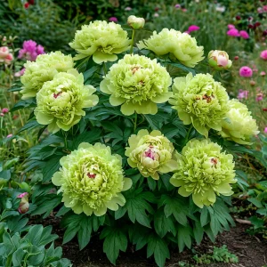 Пион Зеленые Бобы купить по цене от 610р. в интернет-магазине «Посадика» с доставкой почтой в в Котовое и по всей России – [изображение №1].