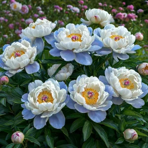 Пион Акварельный Этюд купить по цене от 806р. в интернет-магазине «Посадика» с доставкой почтой в в Котовое и по всей России – [изображение №1].